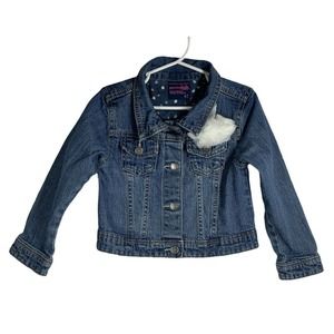 Oshkosh Bgosh Denim Jean Jacket Girls 